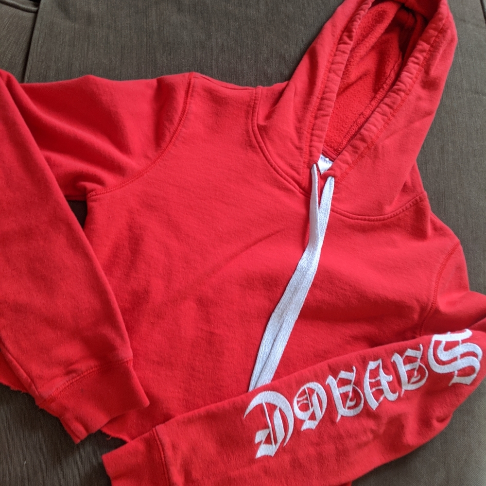 Girls cropped hoodie